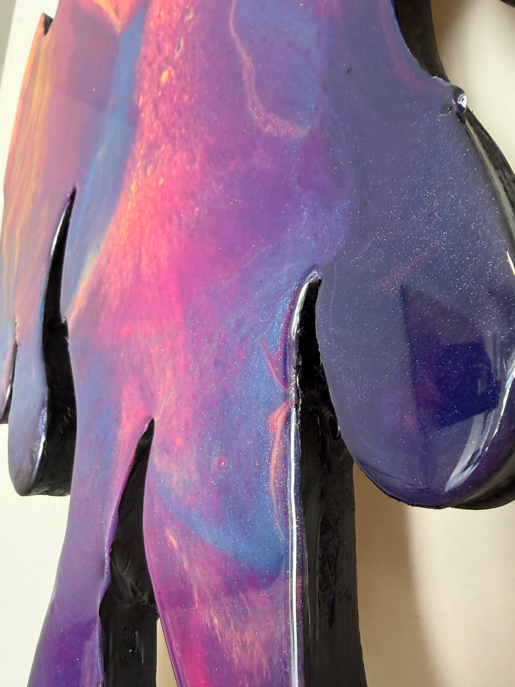 Heart on Fire ❤️‍🔥 | Original Resin Wall Sculpture