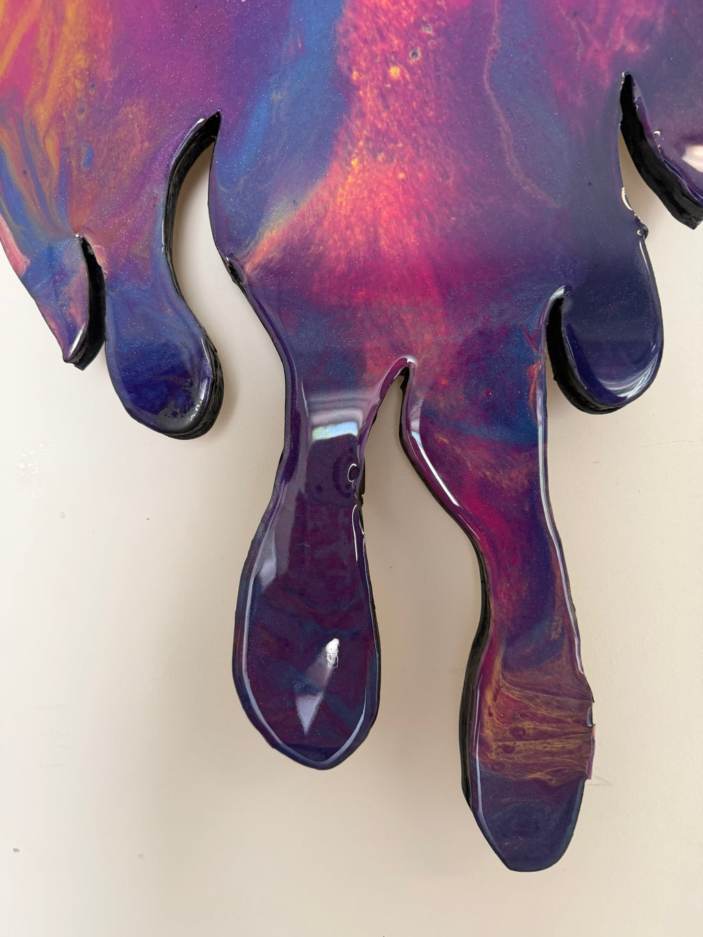 Heart on Fire ❤️‍🔥 | Original Resin Wall Sculpture