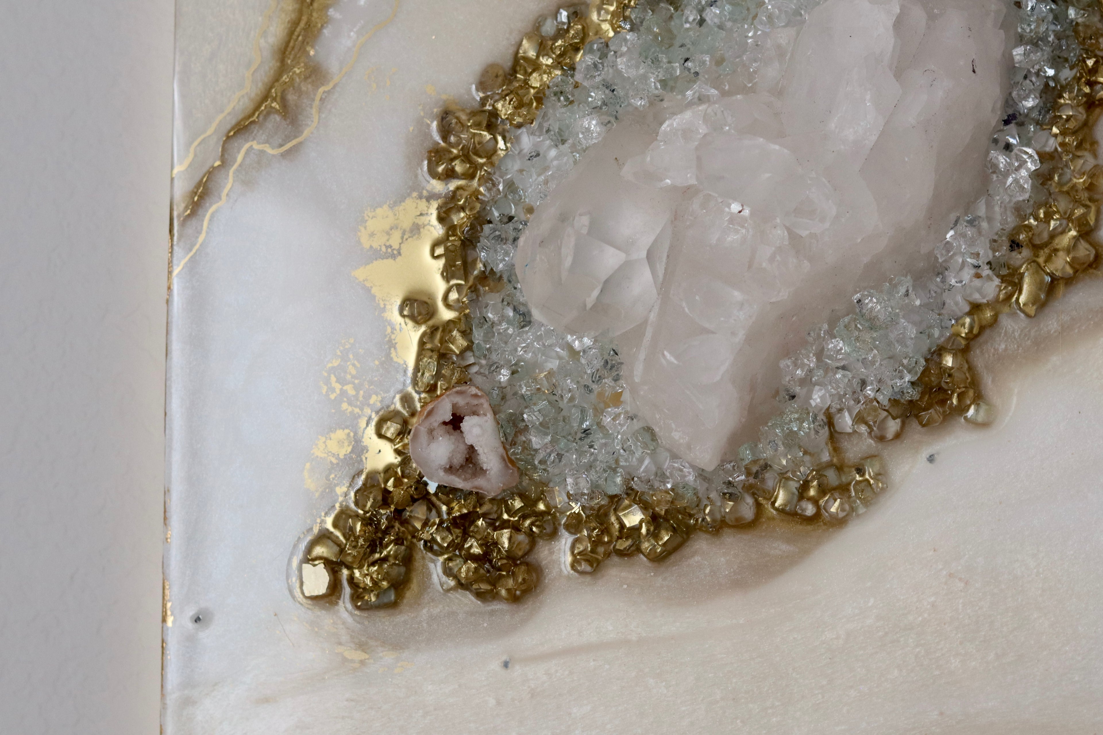 Melody - Large Crystal Resin Wall Art (36x48inches)