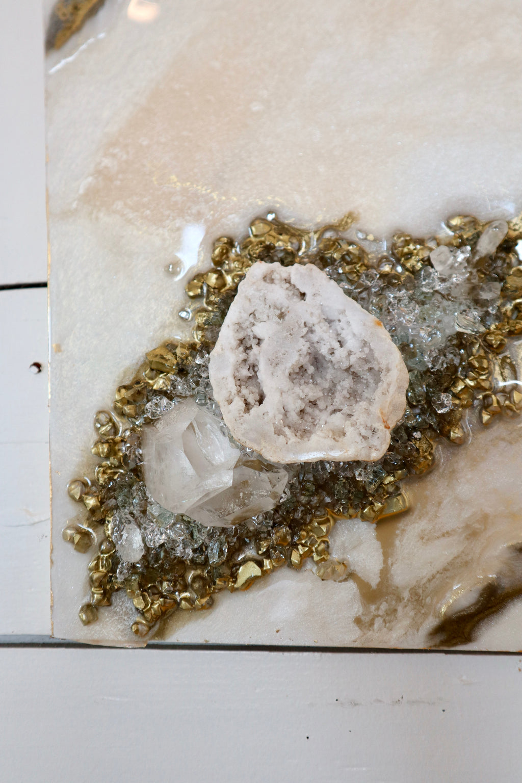 Aurora | Handcrafted Crystal Resin Wall Art