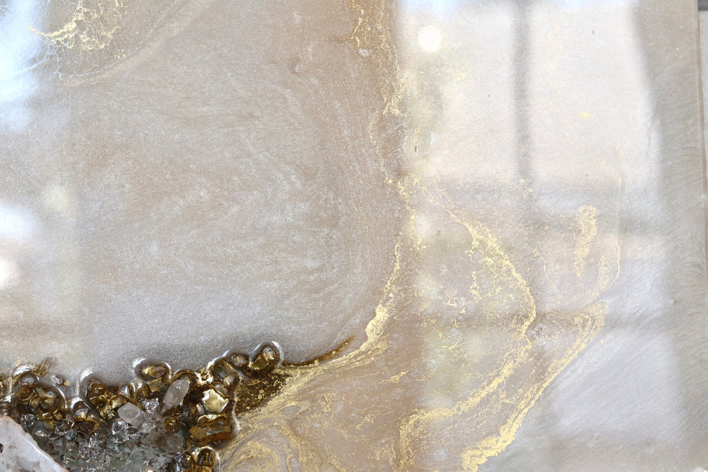 Aurora | Handcrafted Crystal Resin Wall Art