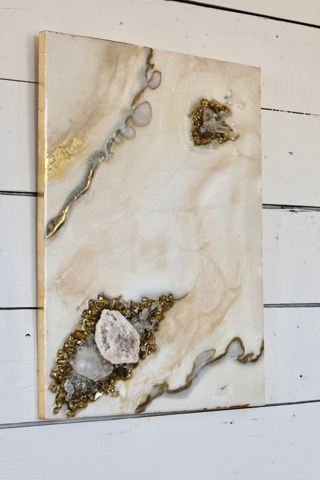 Aurora | Handcrafted Crystal Resin Wall Art