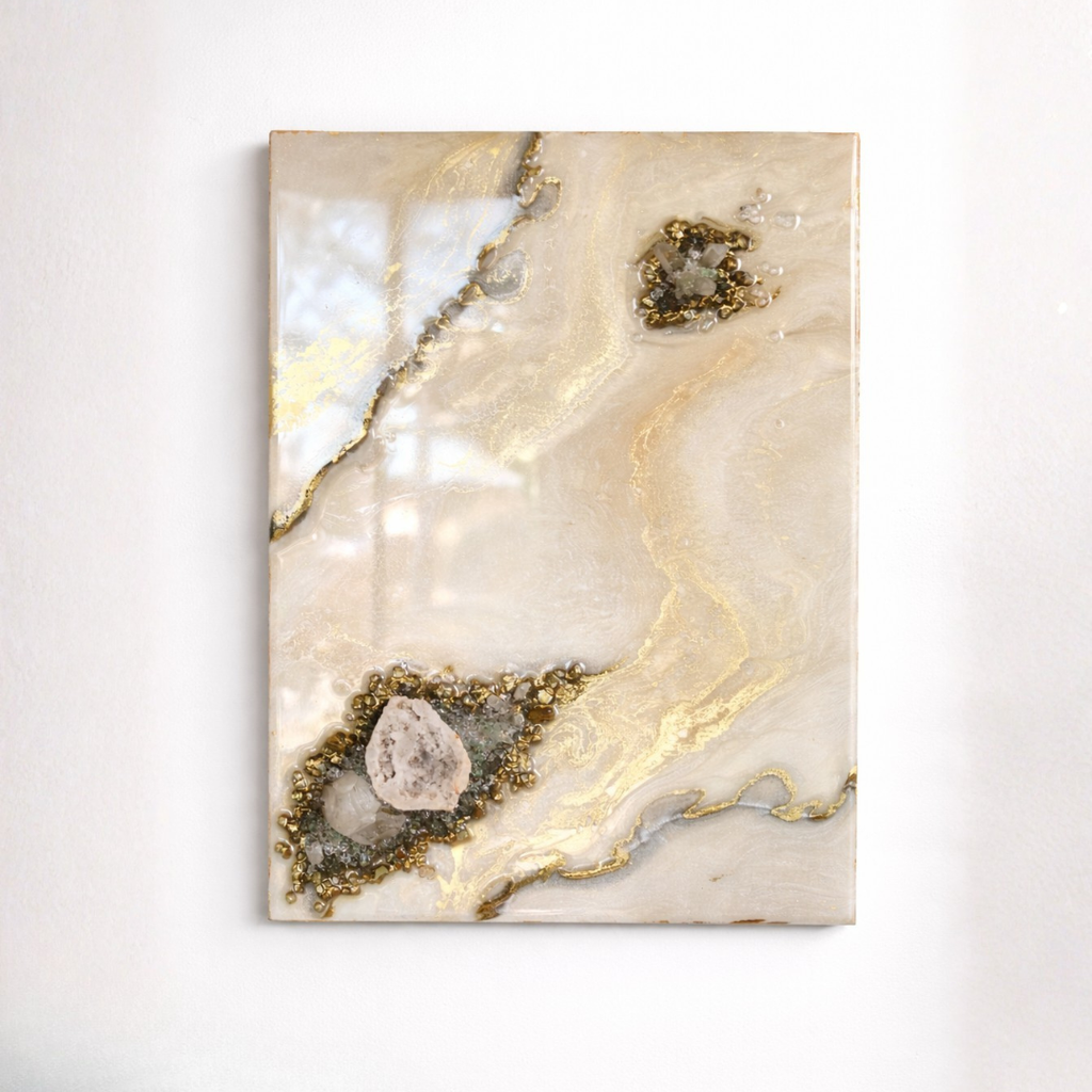 Aurora | Handcrafted Crystal Resin Wall Art